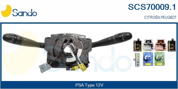 Leva devio guida SANDO SCS70009.1