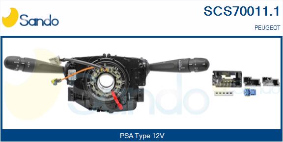 Leva devio guida SANDO SCS70011.1