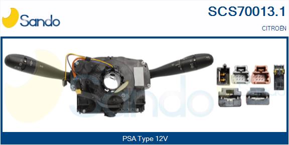 Leva devio guida SANDO SCS70013.1