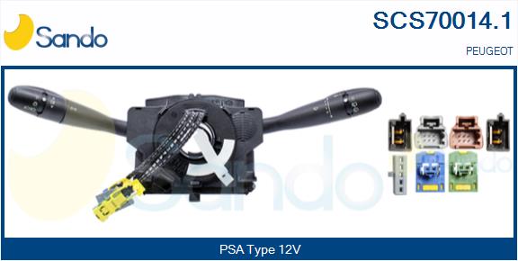 Leva devio guida SANDO SCS70014.1