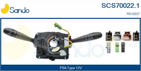 Leva devio guida SANDO SCS70022.1