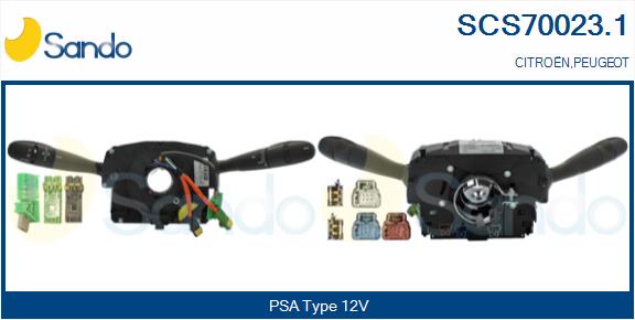 Leva devio guida SANDO SCS70023.1