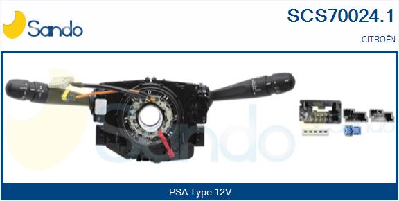 Leva devio guida SANDO SCS70024.1