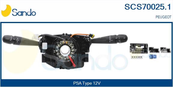 Leva devio guida SANDO SCS70025.1