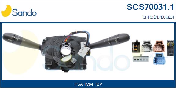 Leva devio guida SANDO SCS70031.1