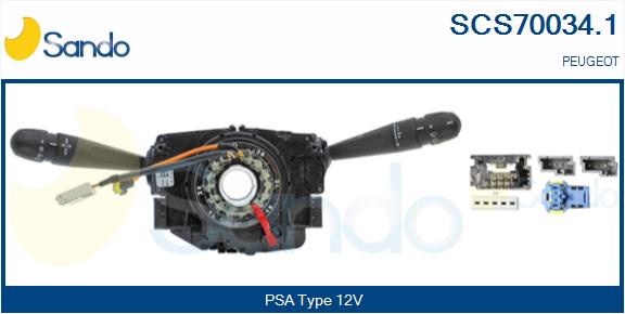 Leva devio guida SANDO SCS70034.1