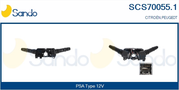 Leva devio guida SANDO SCS70055.1