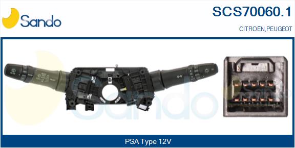 Leva devio guida SANDO SCS70060.1