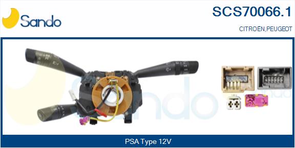 Leva devio guida SANDO SCS70066.1