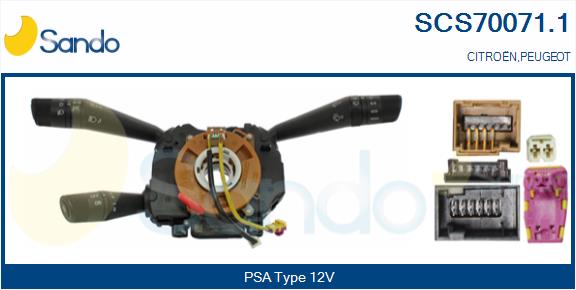 Leva devio guida SANDO SCS70071.1