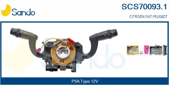 Leva devio guida SANDO SCS70093.1