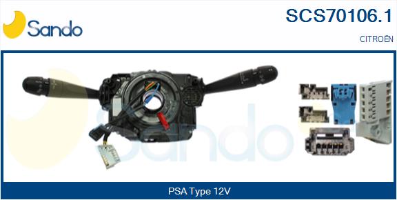 Leva devio guida SANDO SCS70106.1