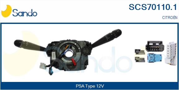 Leva devio guida SANDO SCS70110.1