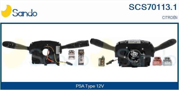 Leva devio guida SANDO SCS70113.1
