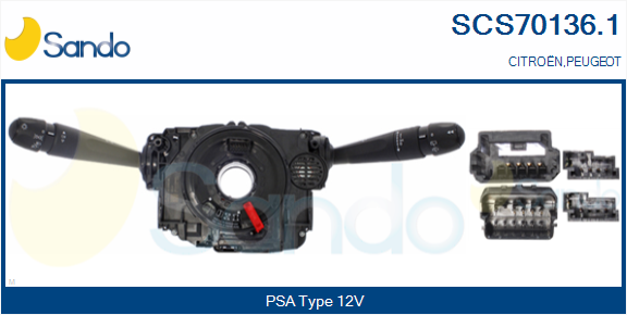 Leva devio guida SANDO SCS70136.1
