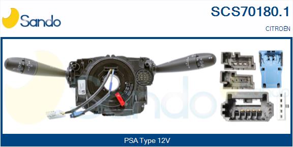 Leva devio guida SANDO SCS70180.1