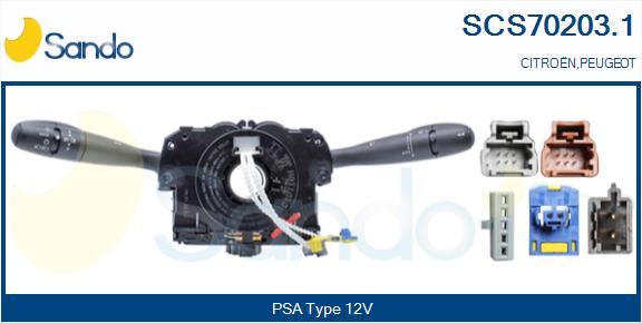 Leva devio guida SANDO SCS70203.1