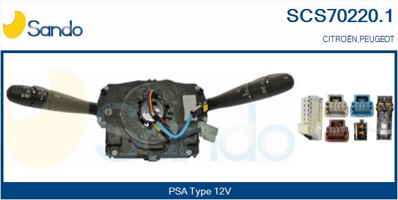 Leva devio guida SANDO SCS70220.1