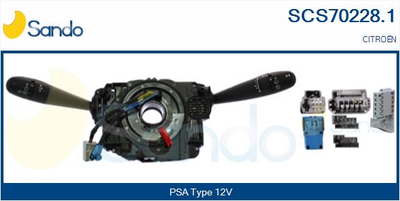 Leva devio guida SANDO SCS70228.1