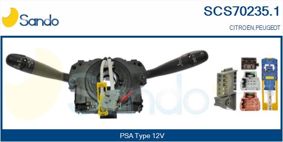 Leva devio guida SANDO SCS70235.1