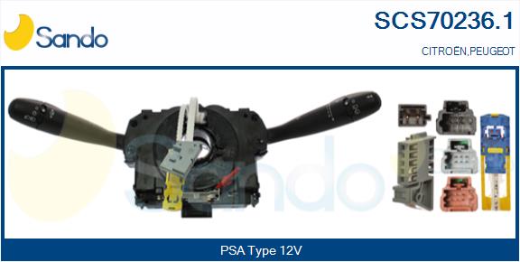 Leva devio guida SANDO SCS70236.1