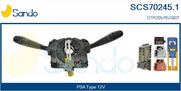 Leva devio guida SANDO SCS70245.1