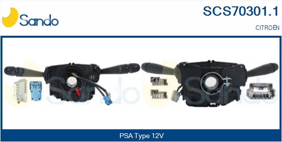 Leva devio guida SANDO SCS70301.1