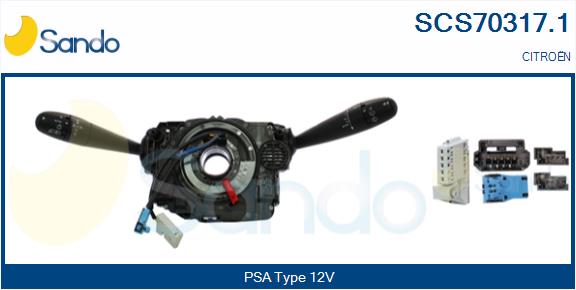 Leva devio guida SANDO SCS70317.1