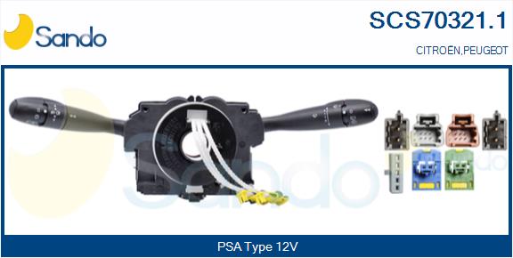 Leva devio guida SANDO SCS70321.1