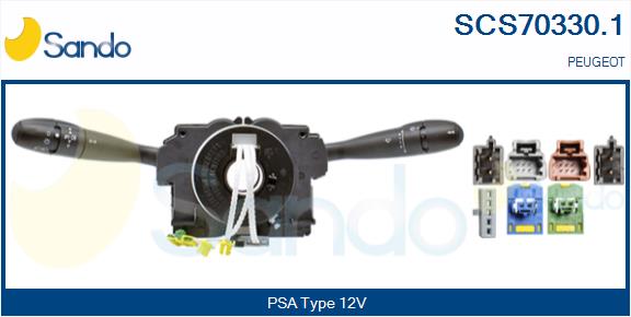 Leva devio guida SANDO SCS70330.1