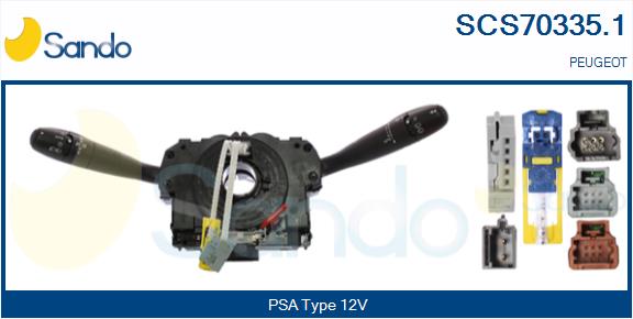 Leva devio guida SANDO SCS70335.1