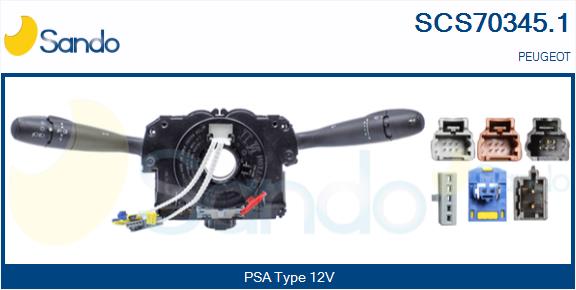 Leva devio guida SANDO SCS70345.1