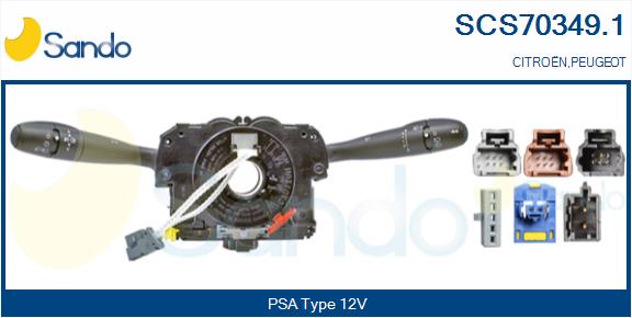 Leva devio guida SANDO SCS70349.1