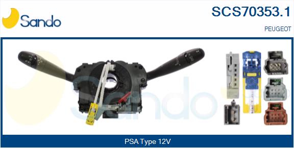 Leva devio guida SANDO SCS70353.1