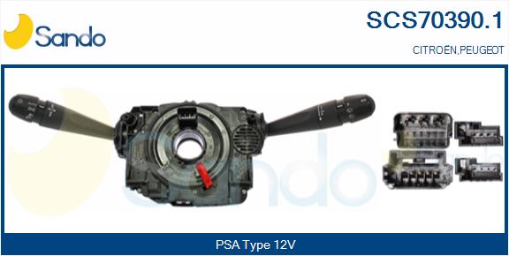 Leva devio guida SANDO SCS70390.1