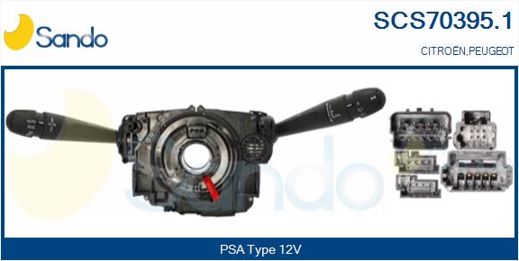 Leva devio guida SANDO SCS70395.1