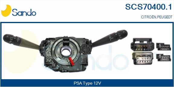Leva devio guida SANDO SCS70400.1