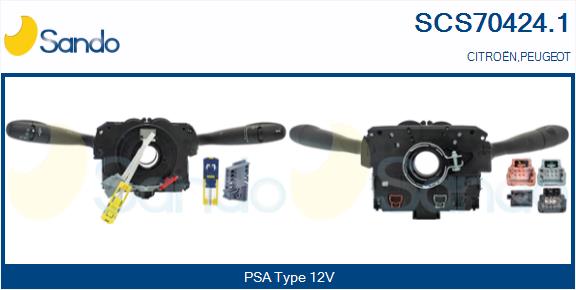 Leva devio guida SANDO SCS70424.1
