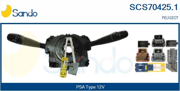 Leva devio guida SANDO SCS70425.1