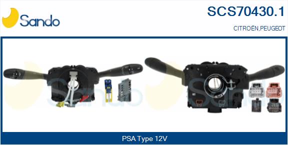 Leva devio guida SANDO SCS70430.1
