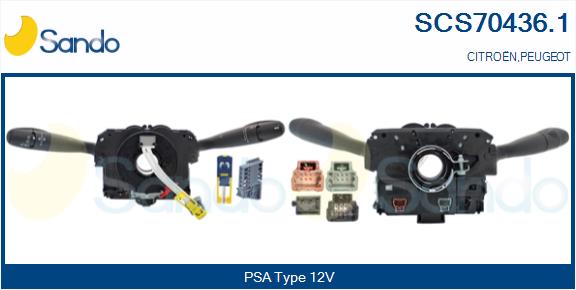 Leva devio guida SANDO SCS70436.1