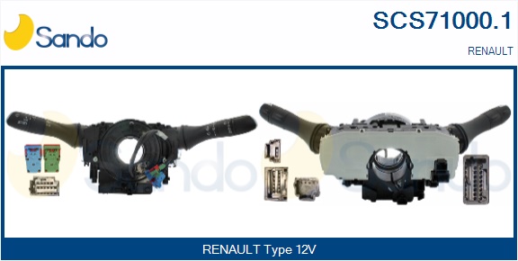 Leva devio guida SANDO SCS71000.1