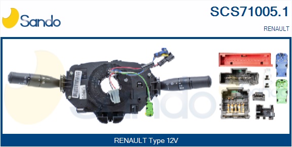 Leva devio guida SANDO SCS71005.1