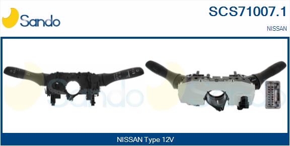 Leva devio guida SANDO SCS71007.1