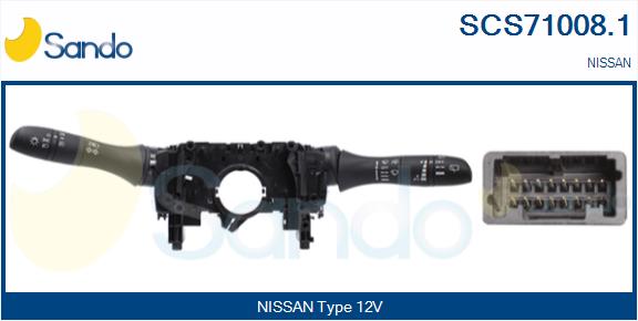 Leva devio guida SANDO SCS71008.1