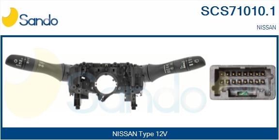 Leva devio guida SANDO SCS71010.1