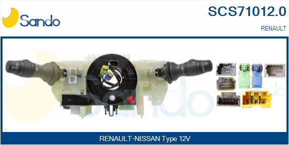 Leva devio guida SANDO SCS71012.0