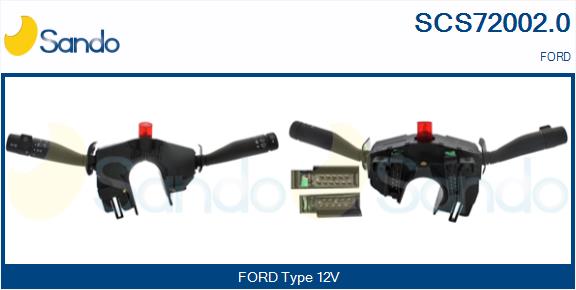 Leva devio guida SANDO SCS72002.0