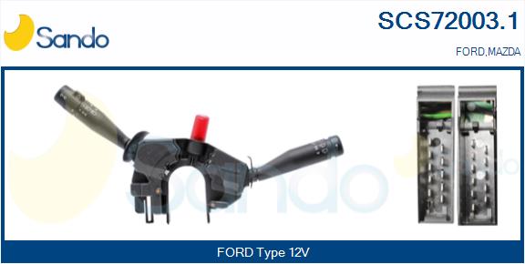 Leva devio guida SANDO SCS72003.1