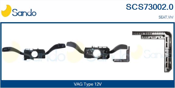 Leva devio guida SANDO SCS73002.0